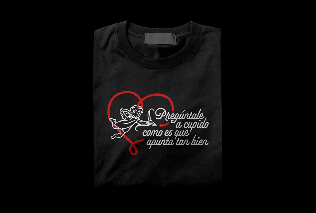 Camiseta "Pregúntale a Cupido"