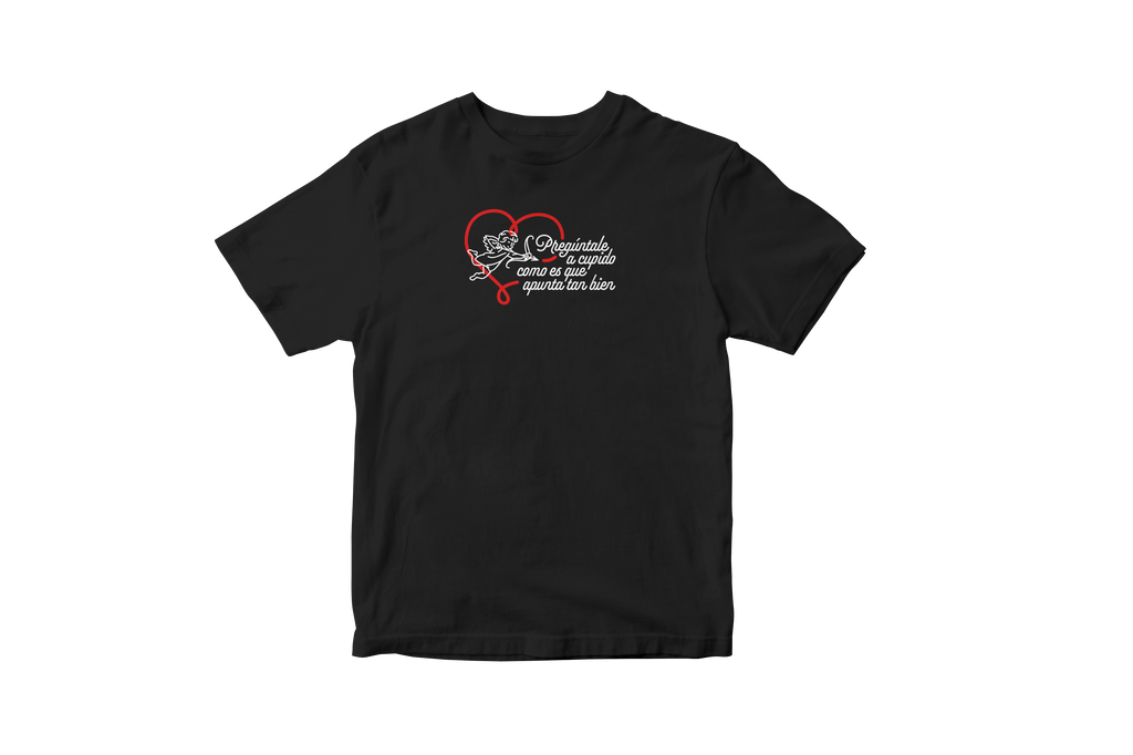Camiseta "Pregúntale a Cupido"