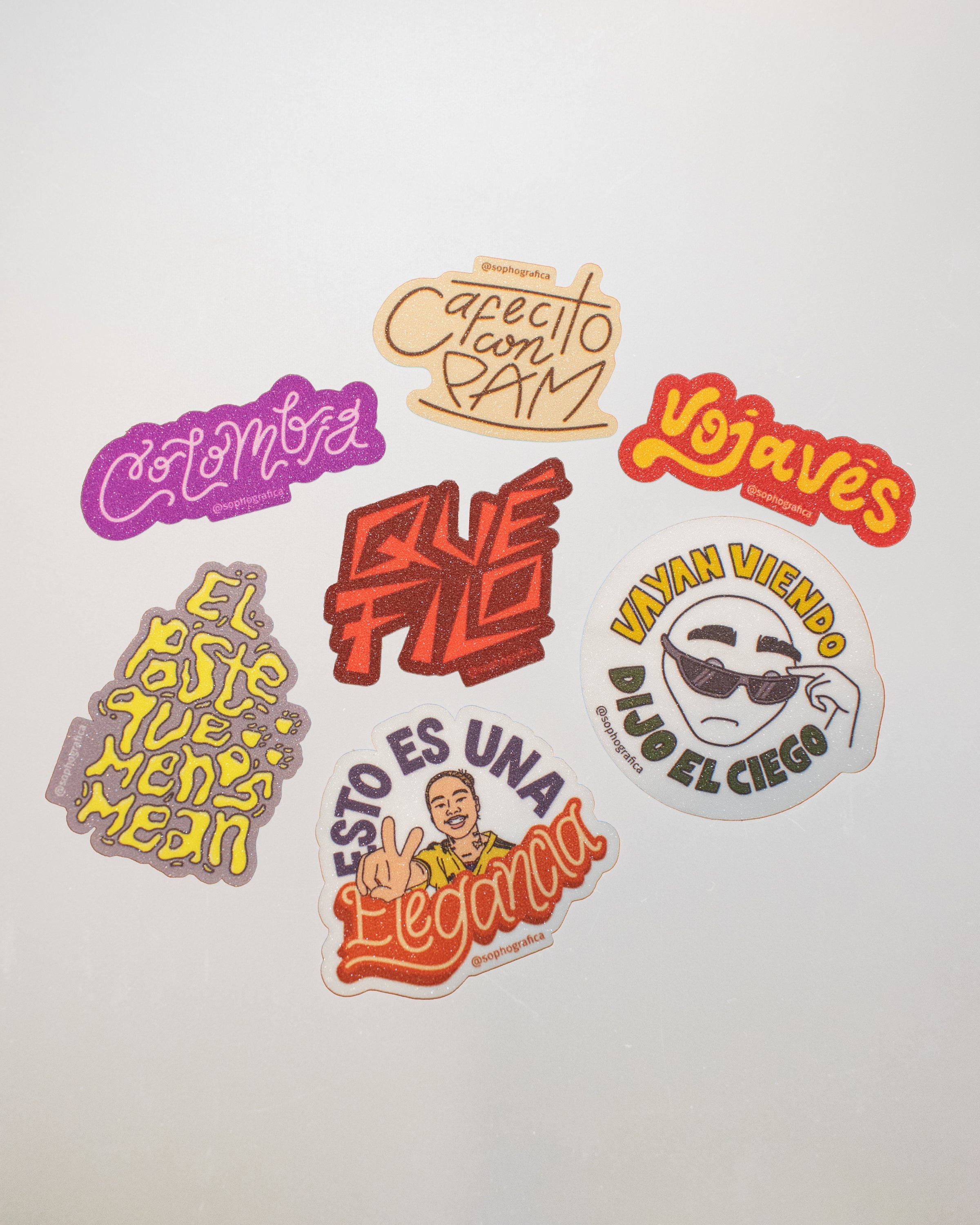 Stickers Colombianos